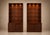 1960s Architectural Brazilian Modern Style Bookcases in Aged Reclaimed Rosewood, Pair For Sale - Image 12 of 17