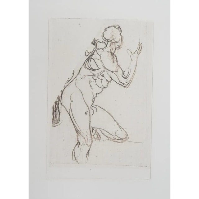 After Auguste Rodin, Two Boards, 19th Century, Engraving For Sale - Image 3 of 7