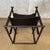 Metal 1990s Post Modern Black Leather and Metal Armchair #2 Attributed to Radbound Van Beekum for Pastoe For Sale - Image 7 of 11