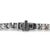 Modern Unisex 14k White Gold 4-Prong 17.70ctw Lab Grown Diamond Tennis Chain Necklace For Sale - Image 3 of 8