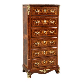 Antique Napoleon III Weekly Chest of Drawers For Sale