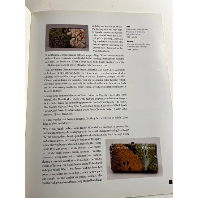 2010s Judith Leiber Handbags Book For Sale - Image 5 of 6