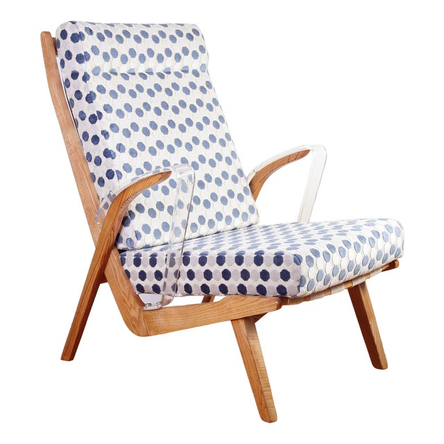 Mid-Century Lounge Chair from Uluv, 1960s For Sale