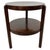 Wood Art Deco Round Side Table with Shelf from Thonet Mundus, 1930s For Sale - Image 7 of 7