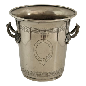 19th C Abraham Kemp Silver Plated Champagne Bucket Wine Cooler