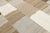 Contemporary Minimalist Neutral Patchwork Wool Kilim Rug Wabi-Sabi Handmade For Sale In New York - Image 6 of 12