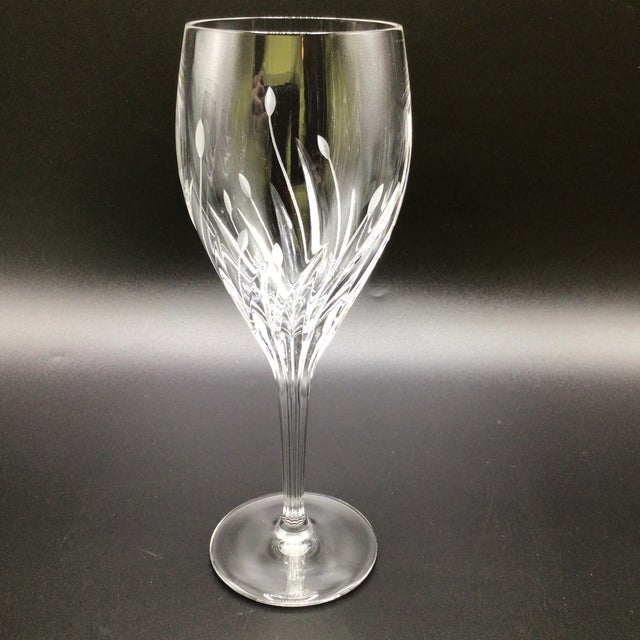 Traditional Noritake 909103 Moondust Wine Glasses-Set of 4 For Sale - Image 3 of 12