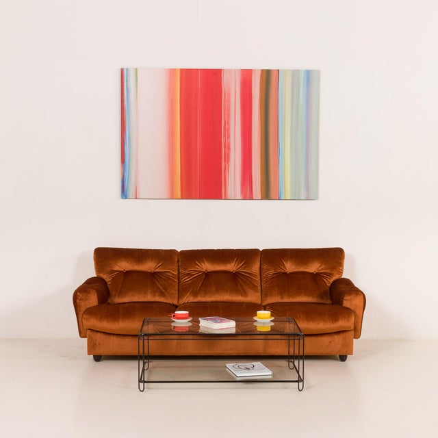 A limited edition high-quality reproduction print of an oil painting „walkyries ii" by willy bo richardson, created using...