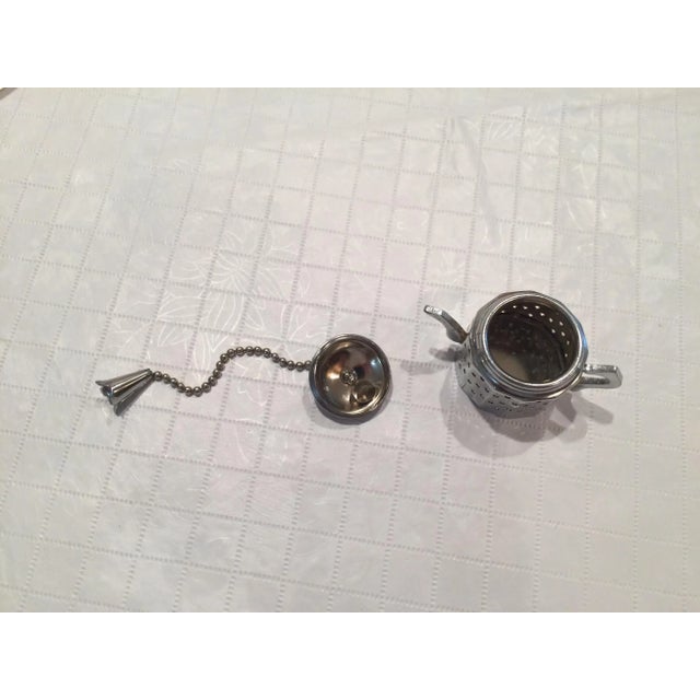 Vintage Tea Infuser Alfred E. Knobler & Co W/Original Box - (Teapot/ Leaf Infuser/ Spice Drink Strainer/ Herbal Filter/...