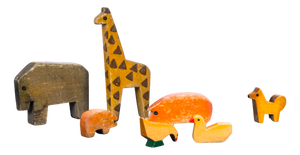 Animal Figurines from Brockel, Germany, 1970s, Set of 7