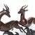 1920s Lucien Charles Alliot, Gazelles, 1920s, Bronze For Sale - Image 5 of 14