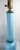 Early 20th Century Pair of French Baby Sky Blue Opaline Glass Table Lamps For Sale - Image 12 of 14