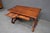 Spanish Colonial Revival Style Mahogany Desk With Iron Stretcher For Sale - Image 11 of 13