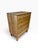 Ethan Allen Refinished Vintage Ethan Allen 3 Drawer Chest | Mid-Century Modern Style Solid Wood Dresser | Custom Two-Tone Stain Stamped CRP Bachelor Chest For Sale - Image 4 of 12