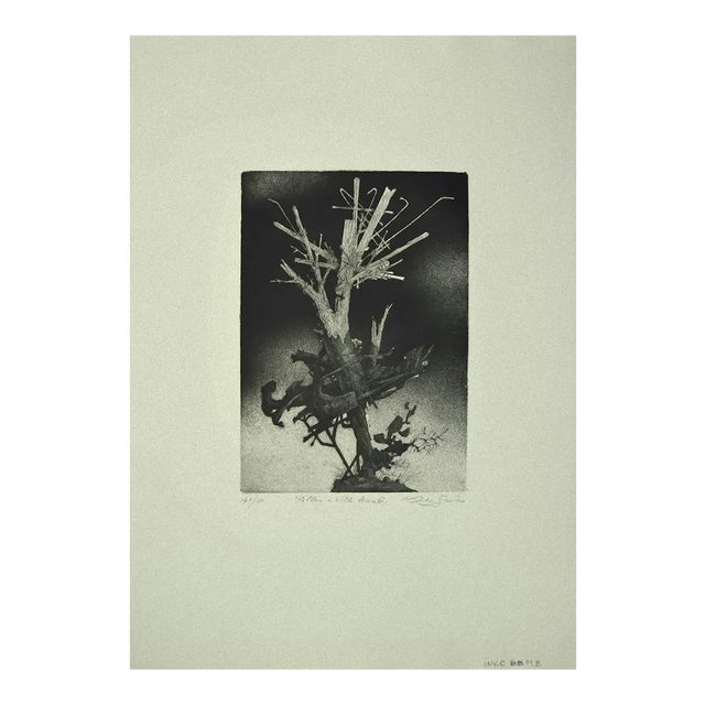 Leo Guida, The Tree, Etching on Paper, 1970s For Sale