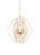 Hexagon Chandelier Will Bring Function And Beauty To Your Contemporary Home. Featuring Five Hexagonal Iron Frames With...