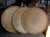 1960s Large 1960’s Abaca Grainware Fiberglass Round Tray For Sale - Image 5 of 6
