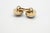 Metal Mid 20th Century Gold and Crystal Oval Dog and Wild Boar Cufflinks, A Pair For Sale - Image 7 of 8
