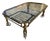 1950s Androgynous Figural Cast Iron Gueridon Coffee Table After Alberto Giacometti For Sale