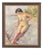 Karl Vilhelm Anstensen, Coastal Scene with Sunbathing Nude Woman, 1957, Oil Painting on Canvas, Framed For Sale