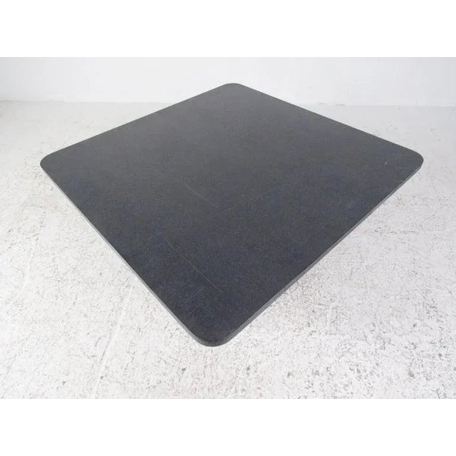 Mid-Century Modern Mid-Century Modern Slate Top Coffee Table For Sale - Image 3 of 12