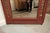 Paint 19th Century Oriental Painted Red Lacquer Mirror, 1880s For Sale - Image 7 of 8