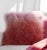 Gradient Pink Fluffy Velvet Core Throw Pillow - 18 Inches For Sale - Image 4 of 4