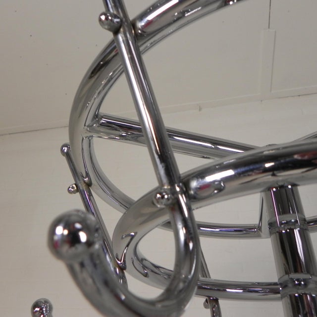 Freestanding Coat Rack with 6 Double Hooks from Tubax, 1950s For Sale - Image 12 of 18