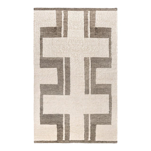 Kava Gray Ivory Rug - 5 X 8 For Sale