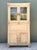 Tan Vintage Distressed Drop Front Secretary Cabinet For Sale - Image 8 of 12