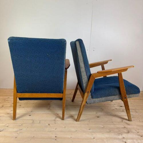 Vintage Danish Armchairs, 1960s, Set of 2 For Sale - Image 4 of 5