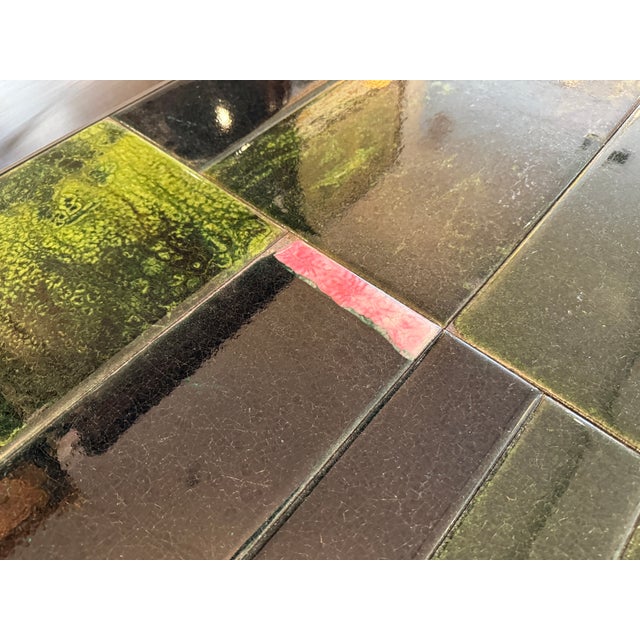 Marella Ferrera for Paola Lenti Sciara Lava Stone Tile Dining Table For Sale - Image 15 of 15