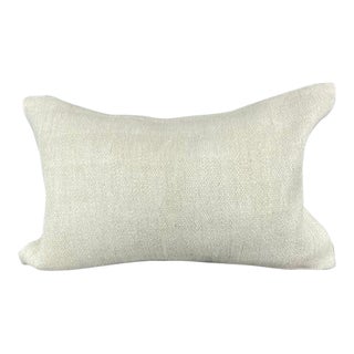 16 x 24 Hemp Pillow Turkish Cushion Natural White Pillow Cushion Cover For Sale