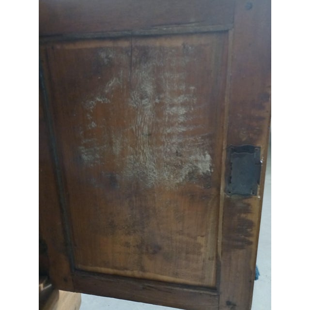 Brown Vintage Dressing Table in Cherry Wood, 1890s For Sale - Image 8 of 11