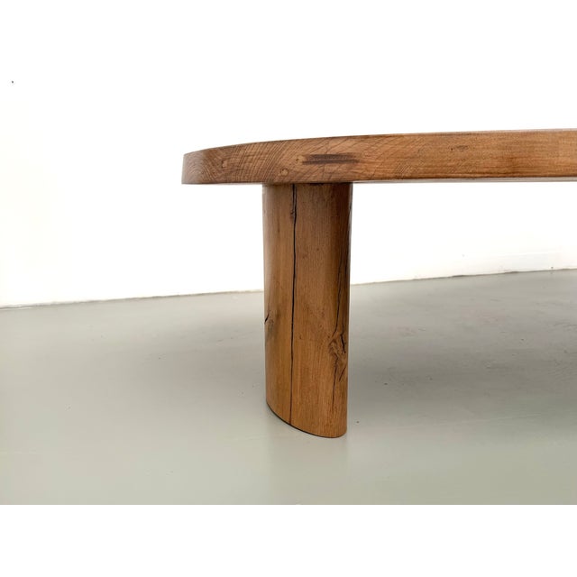 Freeform Coffee Table in Oak, 1950s For Sale - Image 4 of 18