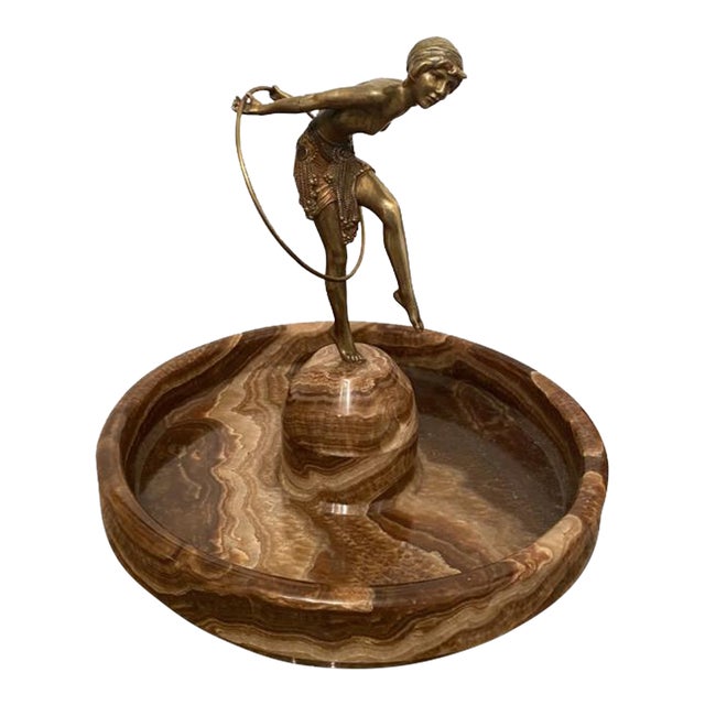 Demetre Chiparus 1920 Hoop Dancer For Sale