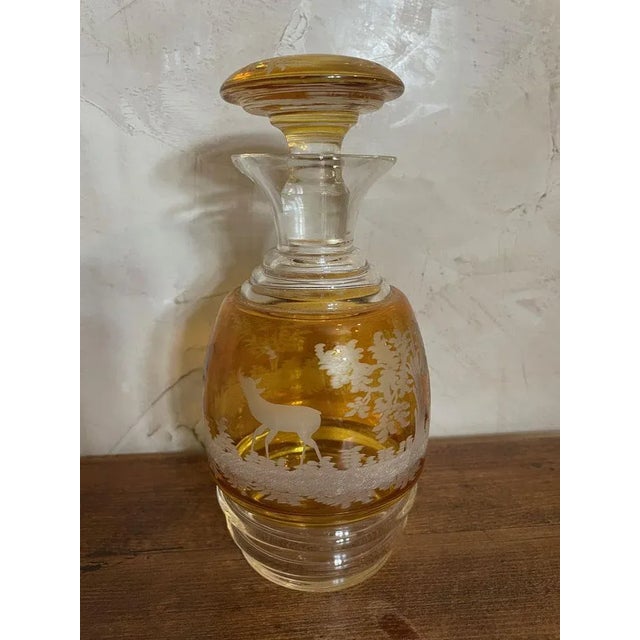 1920s Boheme Crystal Liquor Service Set, 1920s, Set of 8 For Sale - Image 5 of 10