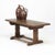 Antique Rustic Oak Farmhouse Refectory Coffee Table For Sale - Image 13 of 13