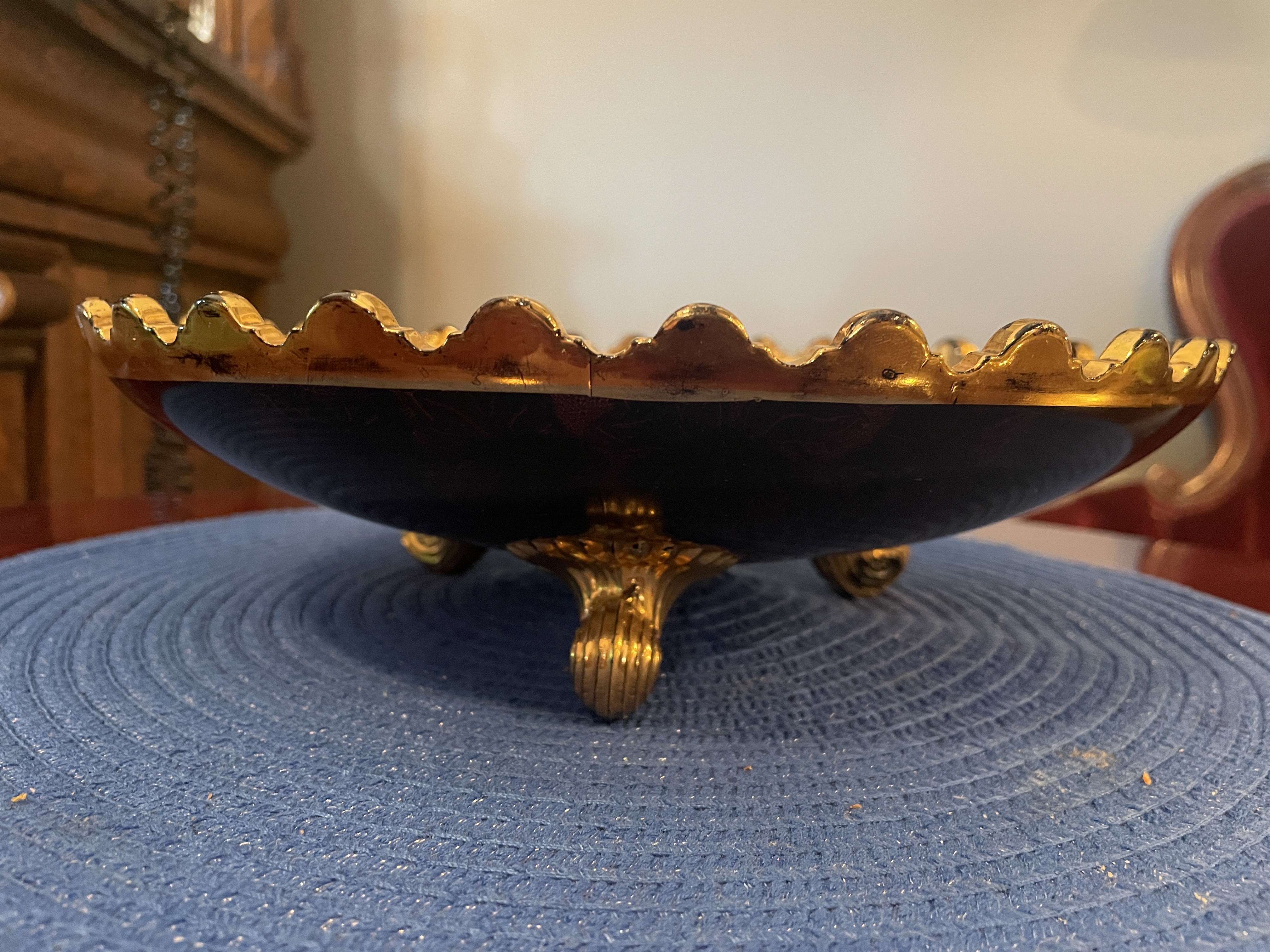 Early 20th Century Northwood Verre D'Or Carnival Glass — Grape