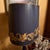 Vintage Italian Cobalt Blue Porcelain Gilt Brass Table Lamps - Pair For Sale - Image 9 of 14