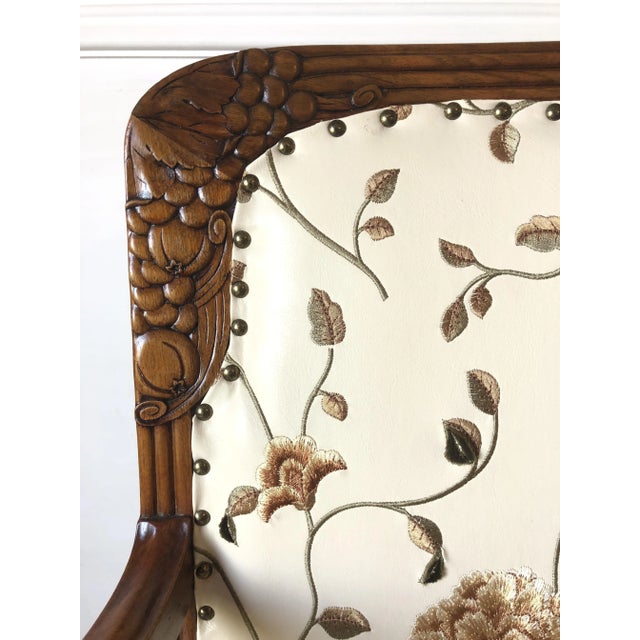 Wood Set of Art Nouveau French Armchairs, 1910s For Sale - Image 7 of 18