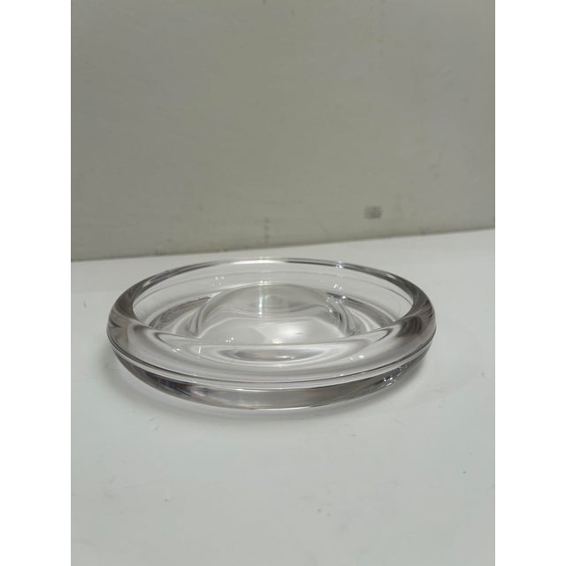 Vintage Glass Ashtray by Enzo Mari for Danese, Milan, 1980 For Sale - Image 9 of 10