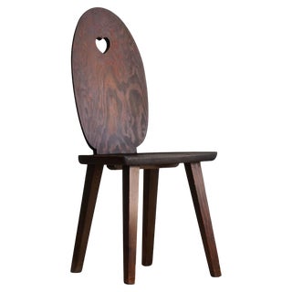 Early 20th Century Swedish Pine Chair by Carl Malmsten, 1920s For Sale