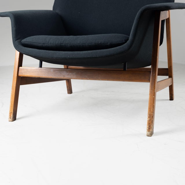 Wood 849 Lounge Chair by Gianfranco Frattini for Cassina, 1960 For Sale - Image 7 of 15