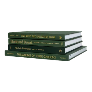 Decorative Books - Boxwood Coffee Table Stack - 4 Green Books