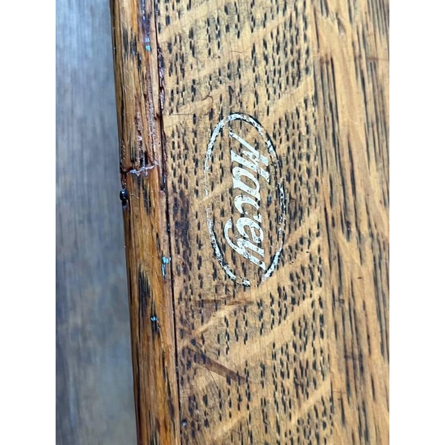 Early 20th Century Antique Oak 6 Drawers Plan Chest. By Macey. For Sale - Image 11 of 17