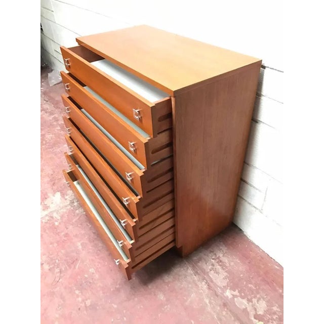 1960s Mid-Century Teak Chest of Drawers, 1960s For Sale - Image 5 of 8