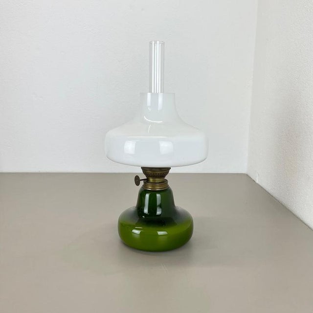 Article Oline oil light Producer: Fog & Mørup, Denmark Age: 1960s Origin: Denmark This Mid-Century oil light was designed...