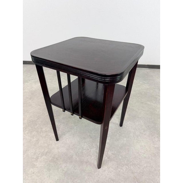 Otto Wagner Vienna Secession Bentwood No. 412 Side Table by Otto Wagner for Thonet, 1904 For Sale - Image 4 of 14