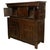 Antique Early 18th Century Welsh English Deuddarn Carved Oak Court Cupboard 1737 For Sale - Image 11 of 16